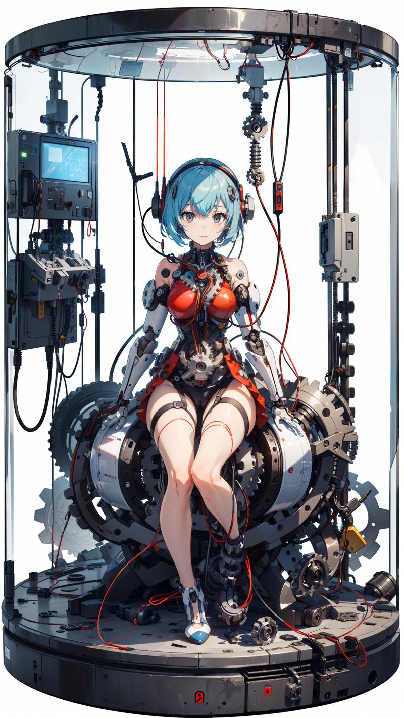 00394-892566163.0-masterpiece, best quality, kneeling, full body, indoors, (1 mechanical girl locked on a hanger_1.5),(transparent surfaces and sk.png